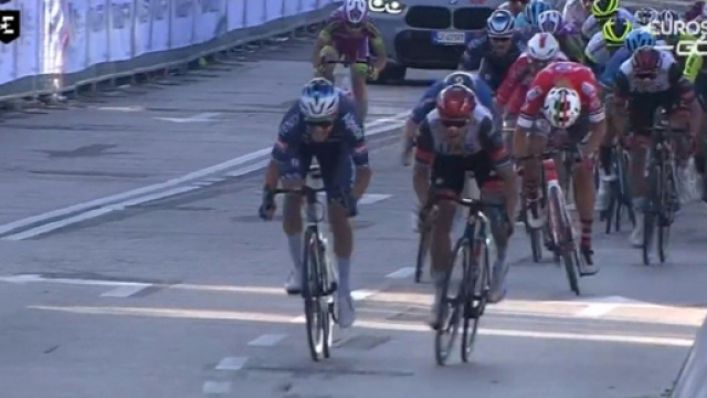 La volata finale del Giro del Veneto