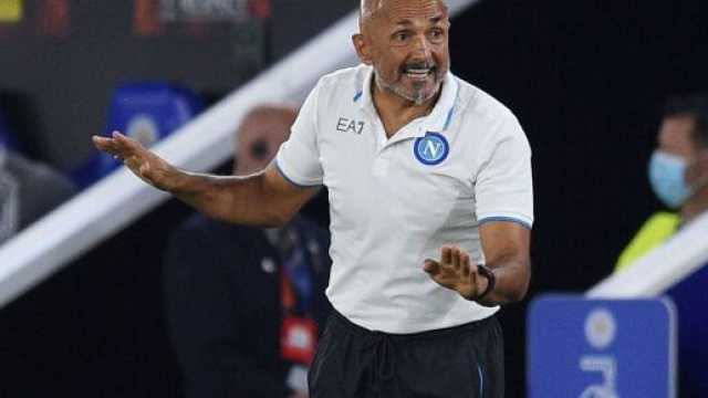 Spalletti, allenatore del Napoli.