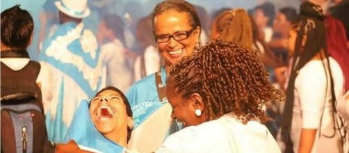 Ilza e Breno eram integrantes de ternos de Congado em Uberl&acirc;ndia (Arquivo Pessoal)