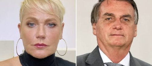 Xuxa Meneghel e Jair Bolsonaro (Fotomontagem)