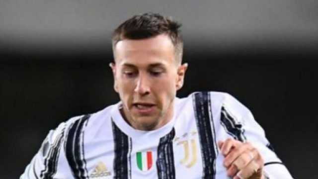 Federico Bernardeschi, centrocampista della Juventus.