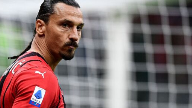 Zlatan Ibrahimovic, attaccante del Milan.