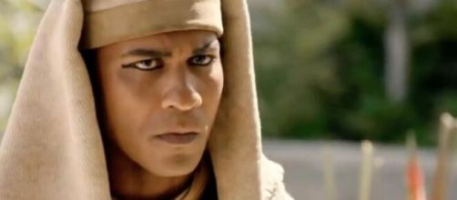 Teruel em 'G&ecirc;nesis'. (Reprodu&ccedil;&atilde;o/RecordTV)