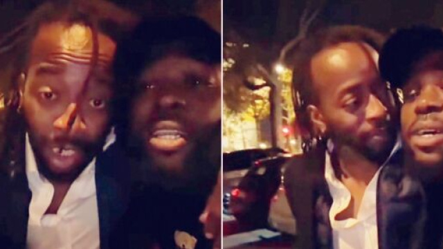 idney Govou compl&egrave;tement ivre avec le Snapchateur Jolve94 (capture YouTube)