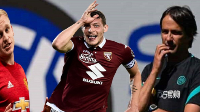 L'Inter con Belotti e Van De Beek.