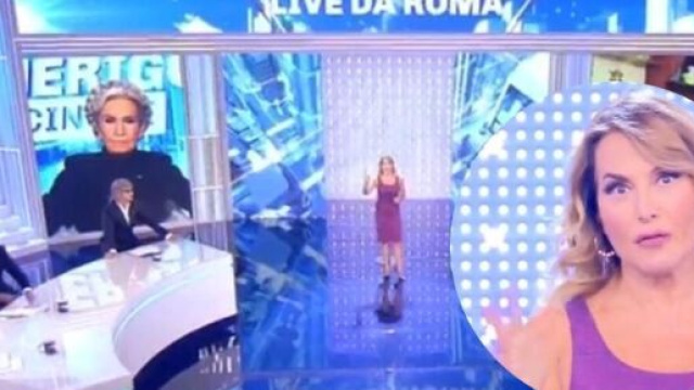 Pomeriggio 5, Barbara d'Urso furiosa.