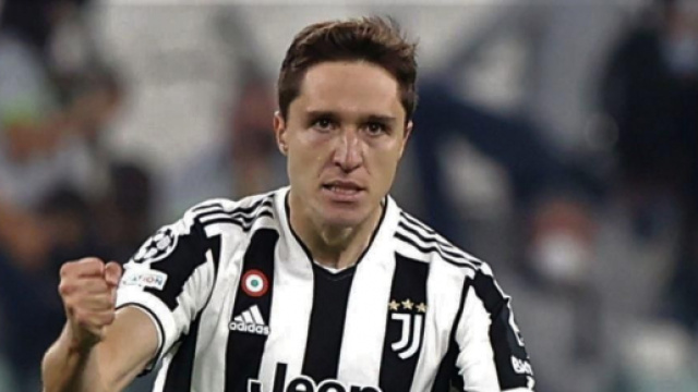 Federico Chiesa, centrocampista della Juventus.
