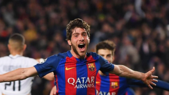 Sergi Roberto, centrocampista del Barcellona.