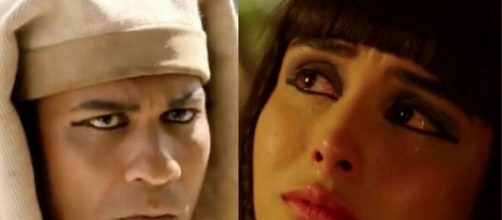 Teruel e Asenate em 'G&ecirc;nesis'. (Fotomontagem)