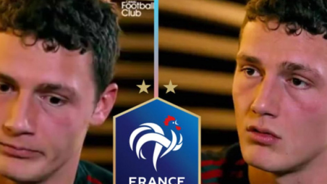 Benjamin Pavard honn&ecirc;te sur son r&ocirc;le en &eacute;quipe de France. (cr&eacute;dit Twitter)