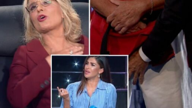 Tu si que vales, Rudy tocca parti intime di un concorrente
