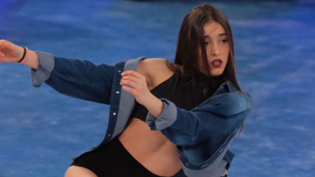 Amici 21, Giulia Stabile balla per la prima volta da professionista.