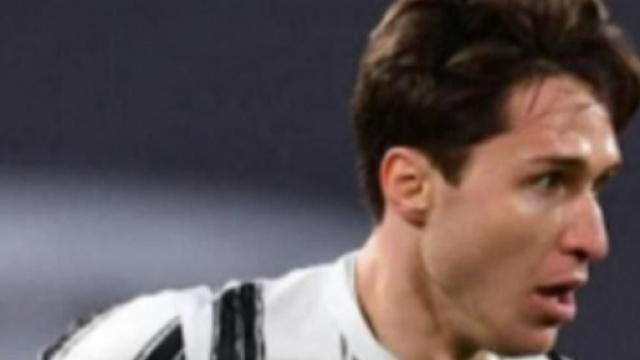 Federico Chiesa, centrocampista della Juventus.