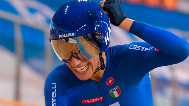 Elisa Balsamo, una delle punte dell'Italia ai Mondiali di ciclismo su pista.