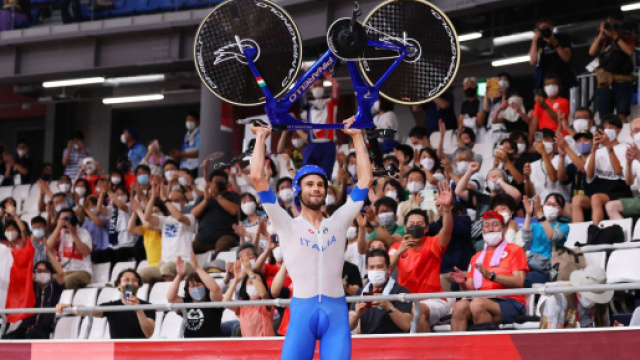 Filippo Ganna, Campione Olimpico a Tokyo 2020.