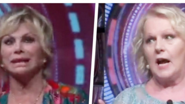GFVip, Ricciarelli contro Russo nel post-puntata: 'Rinfacci che non ho famiglia' (Video).