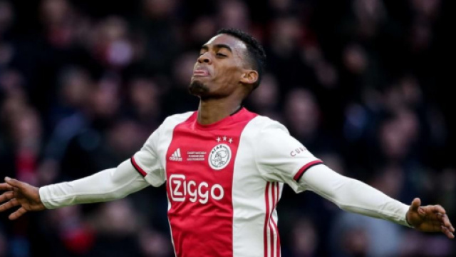 Ryan Gravenberch, centrocampista dell'Ajax.