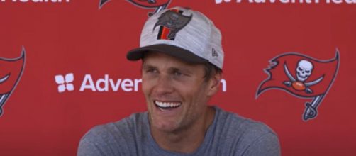 Brady played for the Patriots for 20 seasons (Image source: Tampa Bay Buccaneers/YouTube)