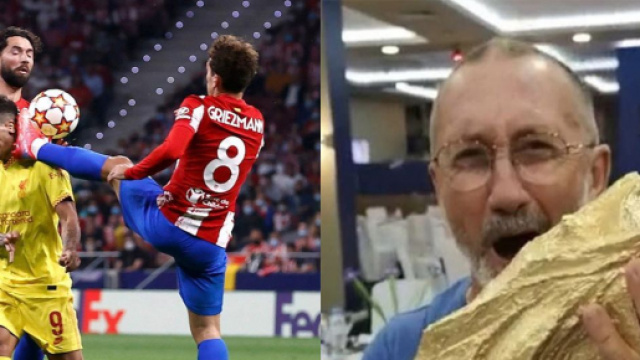 Antoine Griezmann a vu rouge ce mardi soir en C1. (cr&eacute;dit Instagram)