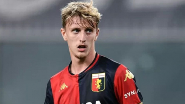 Nicol&ograve; Rovella, centrocampista del Genoa.