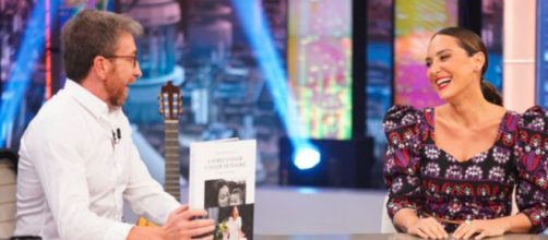Tamara Falc&oacute; ha hablado de su libro en 'El Hormiguero' (Twitter, El_Hormiguero)