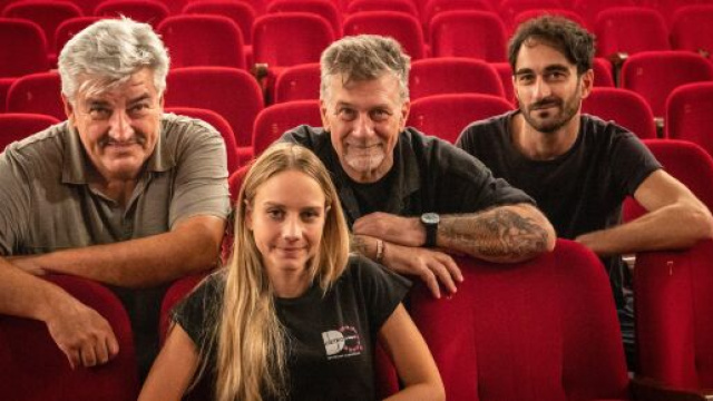 Adriano Falivene e Antonio Milo al teatro Diana con Mettici la mano.