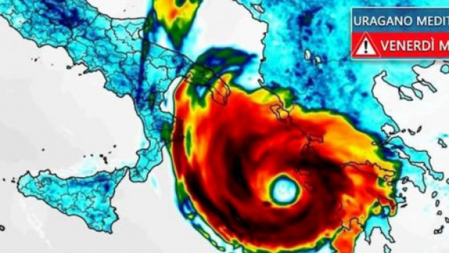 Calabria, in arrivo il Ciclone Mediterraneo - 3Bmeteo.Com