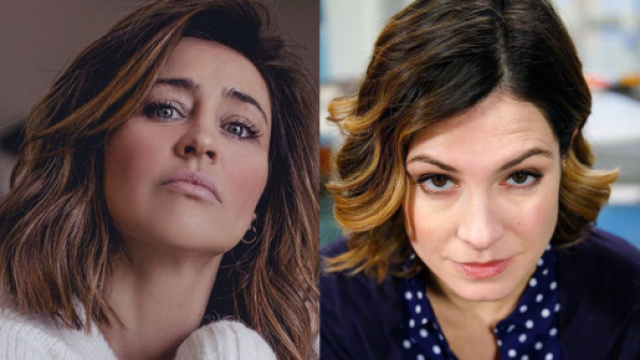 Un posto al sole Viola Bruni (Ilenia Lazzarin) e Arianna Landi (Samanta Piccinetti).