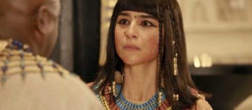 Meritre em 'G&ecirc;nesis' (Reprodu&ccedil;&atilde;o/Record TV)