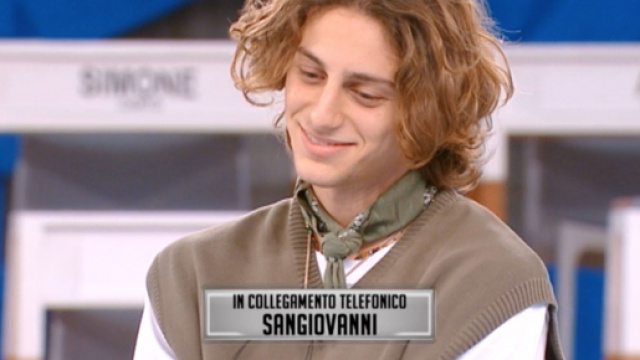 Amici 21, Sangiovanni chiama Albe.