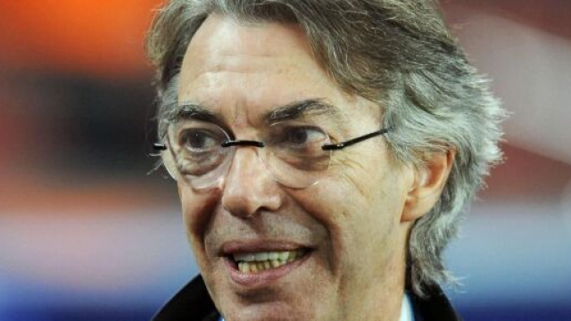 Massimo Moratti, ex presidente dell&rsquo;Inter.