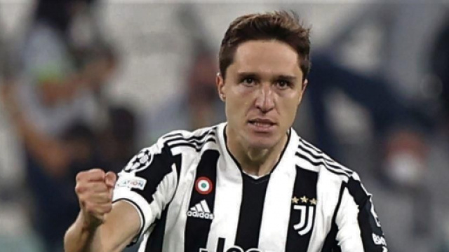 Federico Chiesa, centrocampista della Juventus.