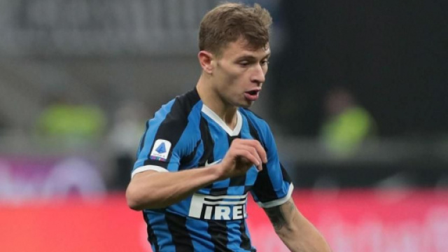 Nicol&ograve; Barella, centrocampista dell'Inter.