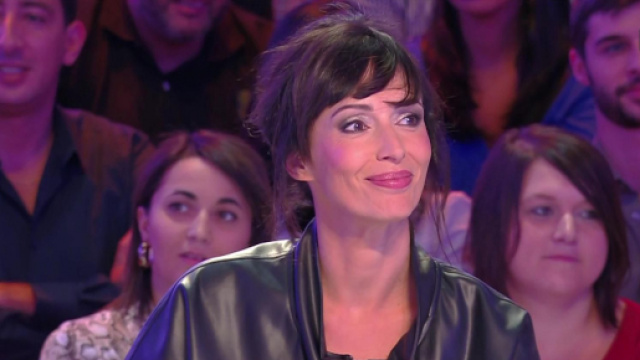 G&eacute;raldine Maillet sur le plateau de TPMP. Source : capture d&rsquo;&eacute;cran C8.