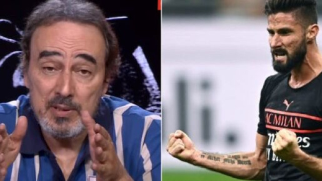 L'attitude de Giroud ne passe pas pour Didier Roustan (captures YouTube)