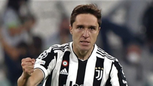 Federico Chiesa, centrocampista della Juventus.