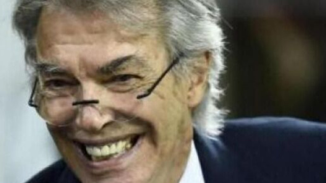 Massimo Moratti, ex presidente dell'Inter.