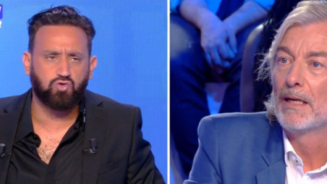 TPMP : &Eacute;norme clash entre Gilles Verdez et Cyril Hanouna. Source: capture d&rsquo;&eacute;cran C8.