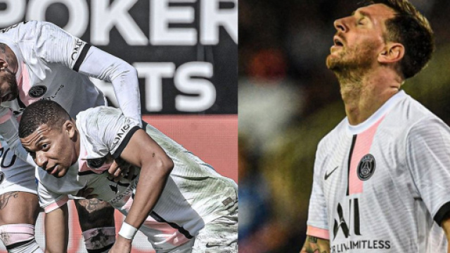 Neymar pass&eacute; &agrave; c&ocirc;t&eacute; de son match face &agrave; Rennes. (cr&eacute;dit Twitter)