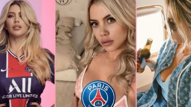 Wanda Icardi attach&eacute; &agrave; une cha&icirc;ne cr&eacute;e la pol&eacute;mique (captures YouTube et montage photo)