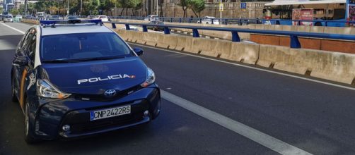 La Polic&iacute;a Nacional ha rescatado a la beb&eacute; en Madrid (@policia)