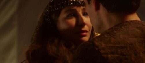 Tamar e On&atilde; em 'G&ecirc;nesis'. (Reprodu&ccedil;&atilde;o/RecordTV)