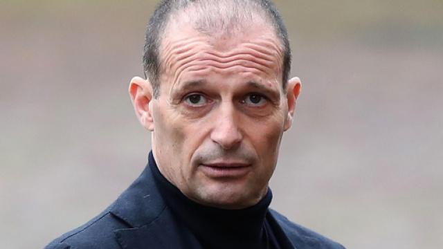 Allegri, tecnico della Juventus.