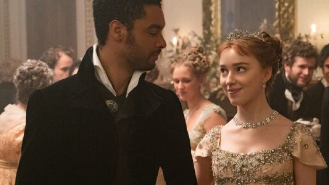 10 serie tv pi&ugrave; viste su Netflix: Bridgerton &egrave; la prima.