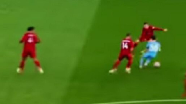 Le festival Bernardo Silva contre Liverpoool (capture YouTube)