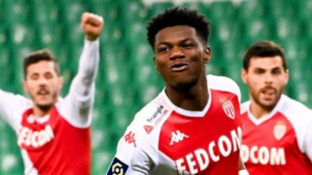 Aurelien Tchouameni, centrocampista del Monaco.