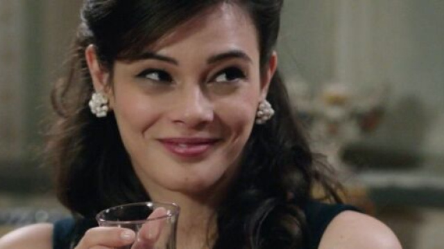 Tina Amato in una scena de Il Paradiso delle Signore.