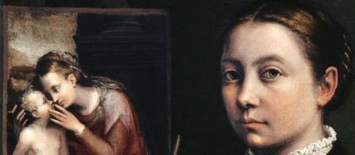 Sofonisba Anguissola's self-portrait (Image source: Wikimedia Commons)