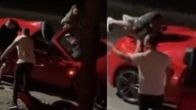 Arturo Vidal &eacute;m&eacute;ch&eacute; &agrave; la sortie d'une soir&eacute;e. (cr&eacute;dit Twitter)