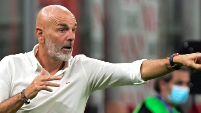 Il tecnico del Milan Stefano Pioli.